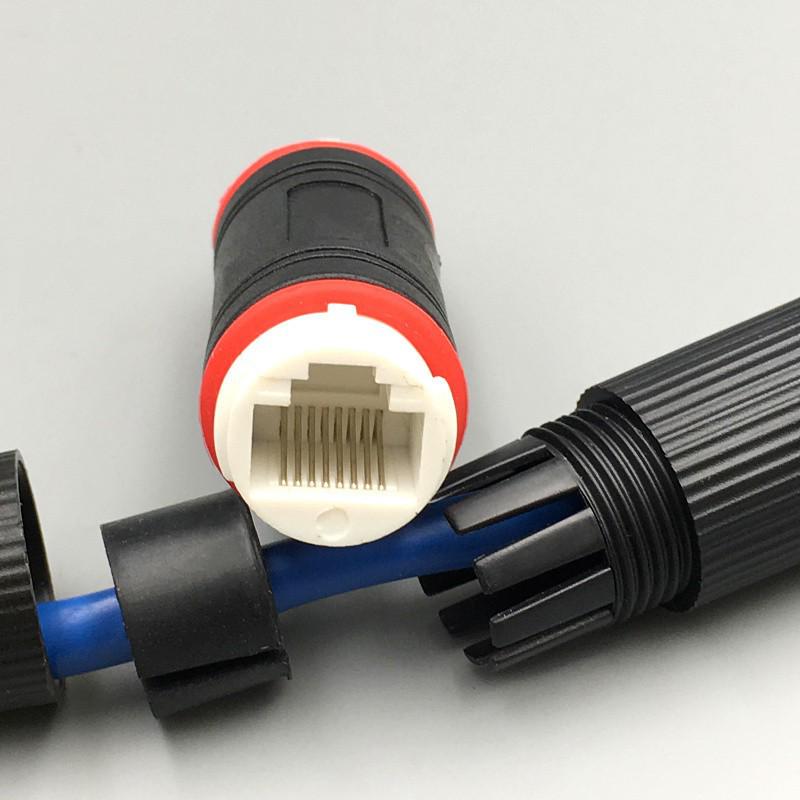 Outdoor RJ45 Waterproof Network Cable Extension Connector