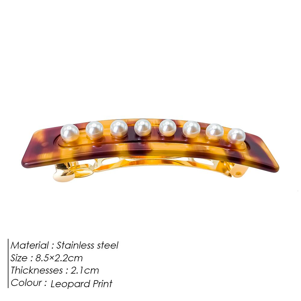 eManco Fashionable and Glamorous Two Styles Pearl Side Clips Tidy Up Your Hair Daily Home Hair Accessories For Sale