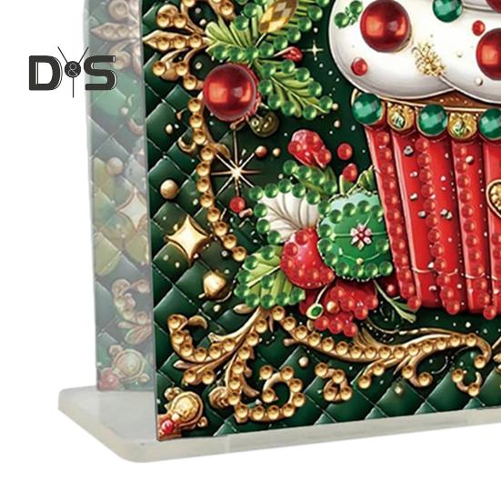 Christmas Cake Cup Paper Towel Holder Tissue Stand for Home Office Decor Portable Kitchen Paper Towel Organizer Supplies