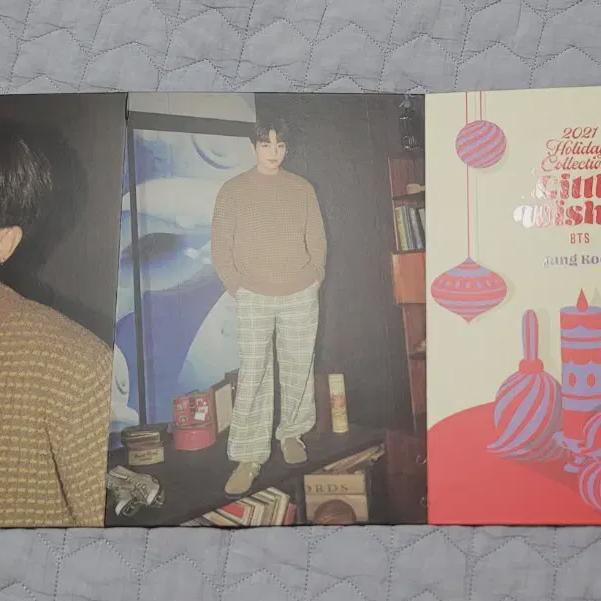 

BTS Чонгук Праздничный трехсторонний стенд Фото Стоячее фото