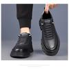 Fashion Spring Autumn Cow Leather Casual Sneakers for Men Fashion Soft Sole Men's Platform Shoes Designer Retro Work Shoes Male