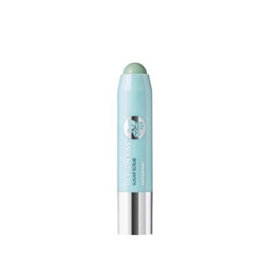 Revlon Kiss Sugar Scrub 114 Peppermint Refreshing Scent Moisturizing Exfoliation 2.6g Lip Balm Cream Care Lips Base
