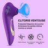 Clitorisstimulator G-spot vibrator Clitoris Sucker Orale seks Tonglikken Tepelzuigers Seksspeeltjes