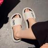 Thick-bottomed Shit-stepping Slippers Women's High-end 2025 New Summer Versatile Skirt Vacation Beach Sandals