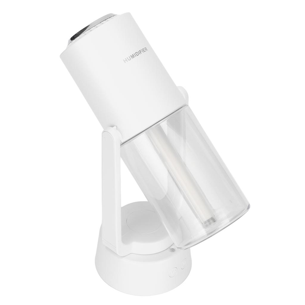 Mini Humidifier Negative Ion Silent Rotatable Portable USB Humidifier with Night Light for Bedroom