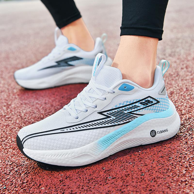 Good Price Sports Running Shoes Sports Rubber New Sports Shoes Student Marathon Running Shoes Student Competitive Price