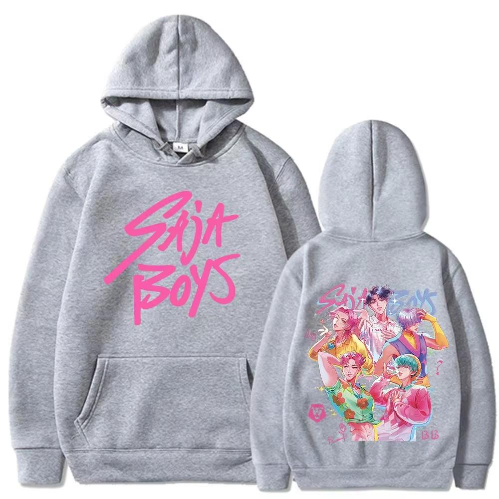 Unisex Hoodies & Sweatshirts  KPop Demon Hunters Casual Oversized Fashion Hip Hop Long Sleeve Hoodies