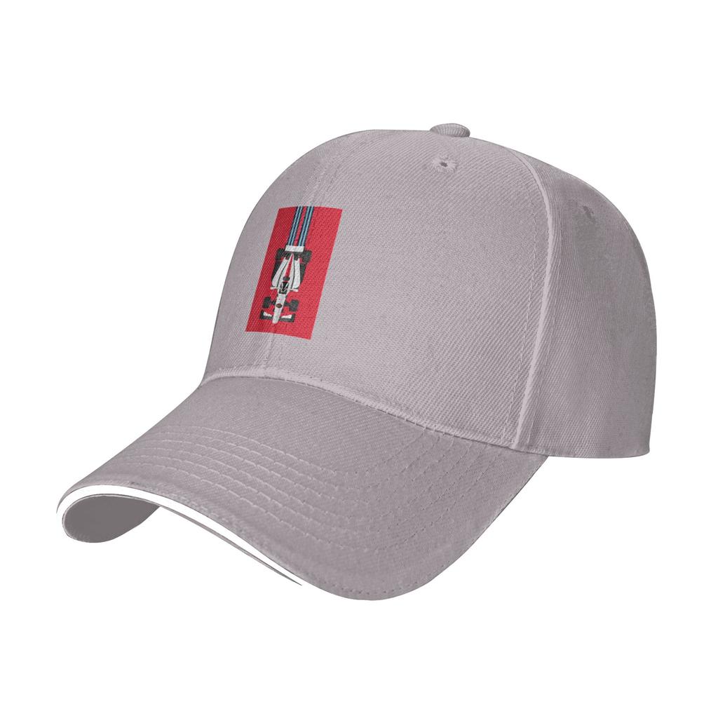 Fashion Martini Livery Stripe Curved Brim Baseball Cap ParentChild Visor