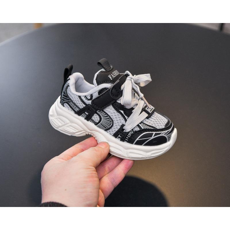 Kindersneaker Frühjahr Neuheiten, Leichte Freizeit-Vielseitige Doppelfell-Schuhe mit Weichsohle & Klobige Dad-Schuhe (Unisex).