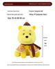 Cross-Border Winnie the Pooh Plush Doll: Children's Hug Pillow
