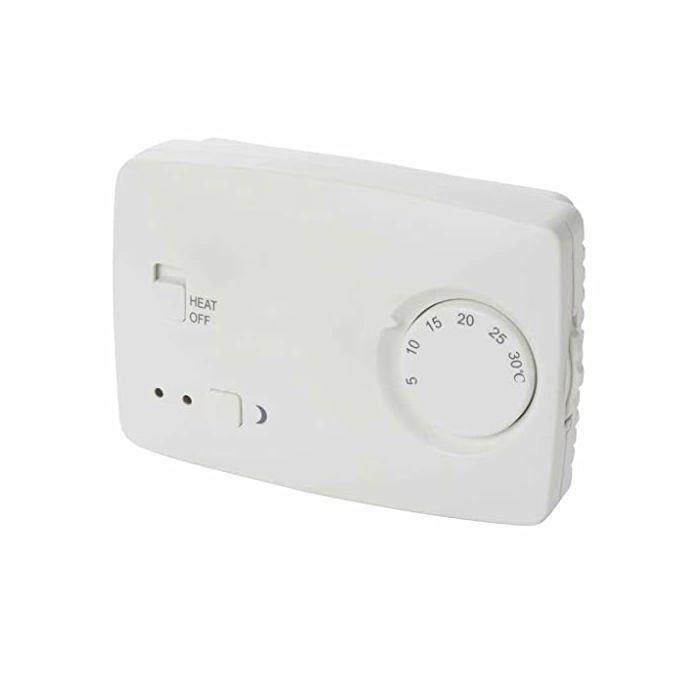 Thermostat non programmable - PEREL - CTH407 - Economique - Plage de température 5°C-30°C