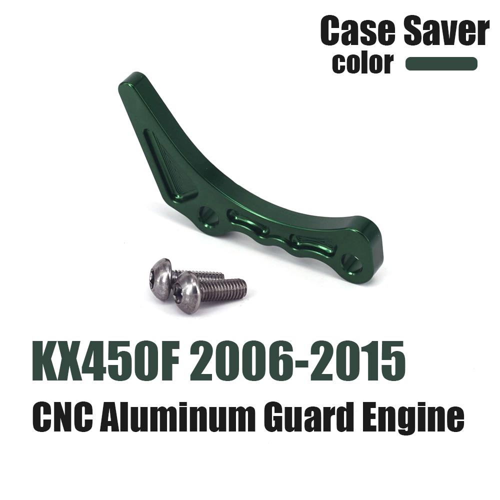 Buy Motorcycle CNC Green Aluminum Guard Engine Case Saver Protector For