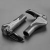 Bicycle Handlebar Grips Aluminum Alloy Rubber Locking Clamps