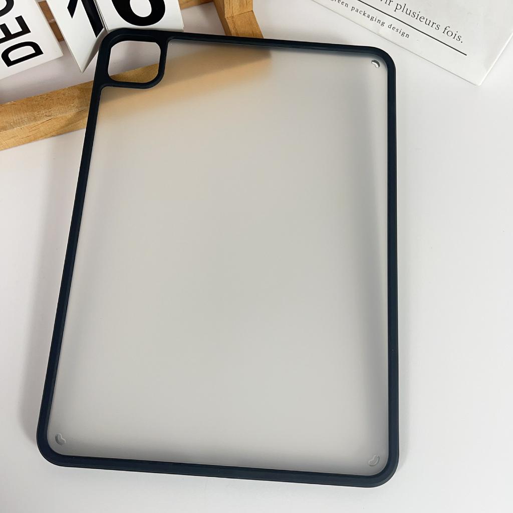 For iPad Pro 11 (2024) Case TPU+Acrylic+PC Matte Shockproof Tablet Cover