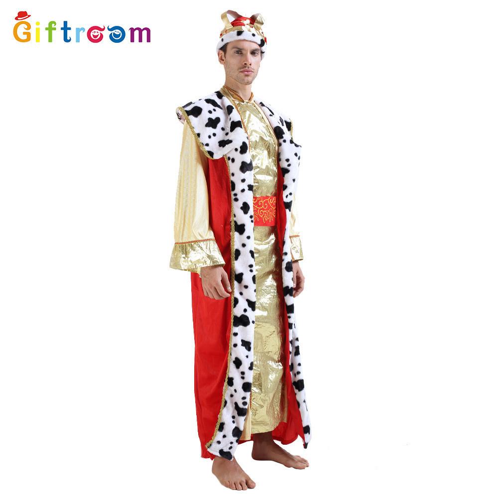 Stylish Arab King Outfit For Men Perfect For Halloween Stage Performances And Parties
