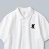 Front Shoulder Polo Shirt, Thin Lapel Polo Shirt, Summer Solid Color Loose Short-sleeved Top Summer Fashion Classic Turn-down Collar Office Polo Shirt