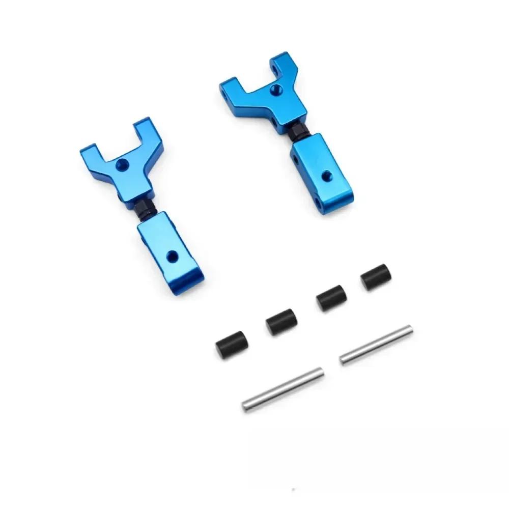 For 1/10 Blue Center Drive Shaft Aluminum Alloy Easy To Install Front Steering Cup Rc Vehicle Accessories Durable Tamiya Tt02