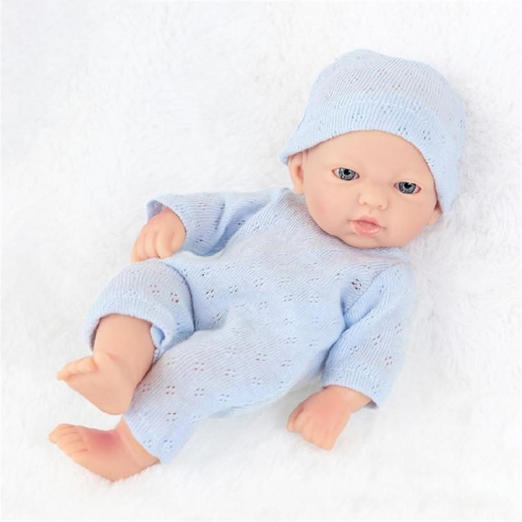 7in Life Like Reborns Toy Dolls Figure Interactive Soft Baby Dolls that Looks Real with Changeable Clothes