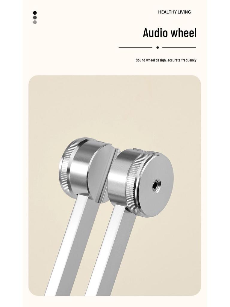 Aluminum Alloy Tuning Fork - Sleep Aid, Yoga, Ear Cleaning, Rattle 