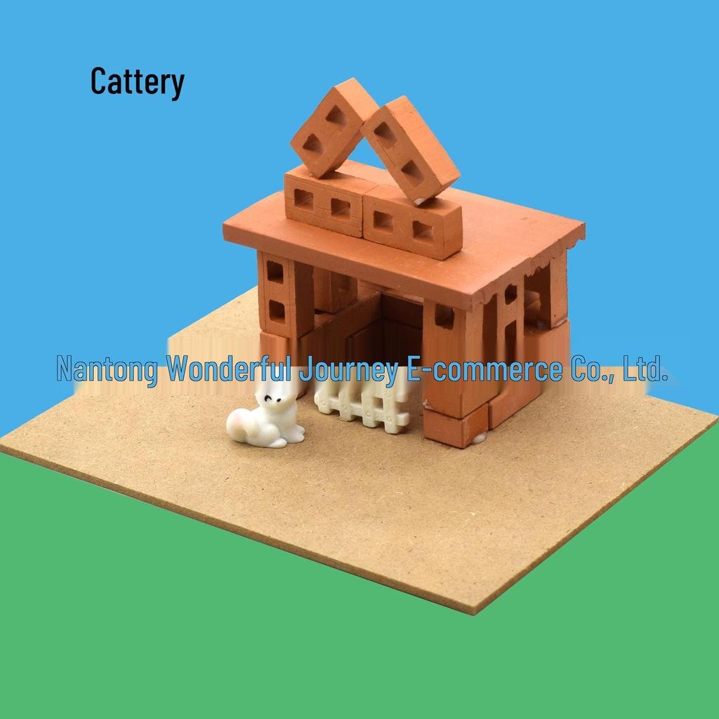 Little Bricklayer DIY Cement House Building Blocks - Educational Toy for Children