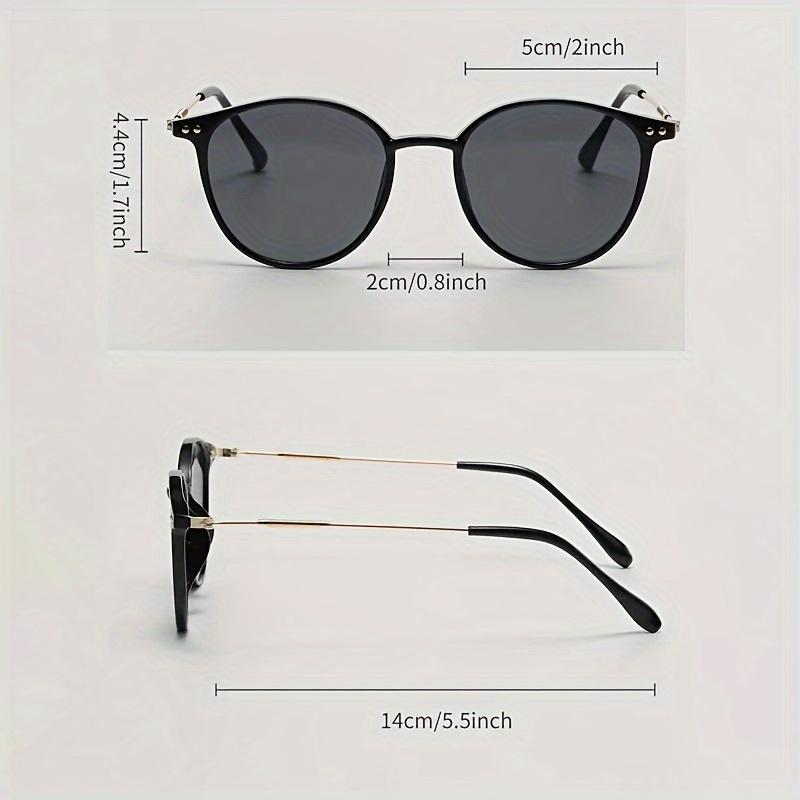 1pcs Large Frame Personalized Round Face Slimming Internet Celebrity Outfit Glasses