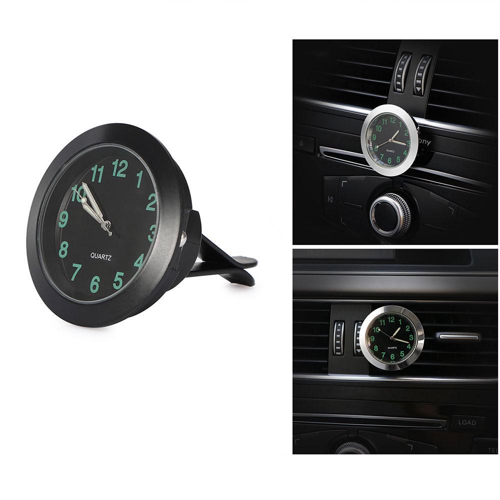 Car Interior Dashboard Clock Decor Auto Interior Air Vent Clock - Foto 7