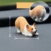 for Kids Children's Gift Mini Animal Corgi Model Car Ornament Simulation Dog Miniature Figurines