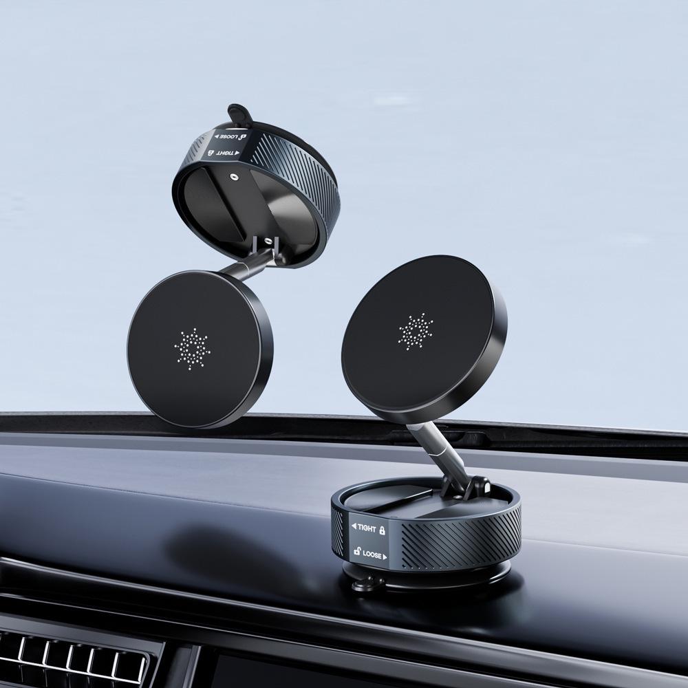 360° Rotating Magnetic Car Mount - Adhesive-Free Phone Holder
