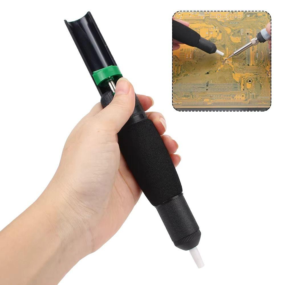 Aluminum Metal Soldering Sucker Hand Welding Desolder Tool Desoldering Pump  Component Removal