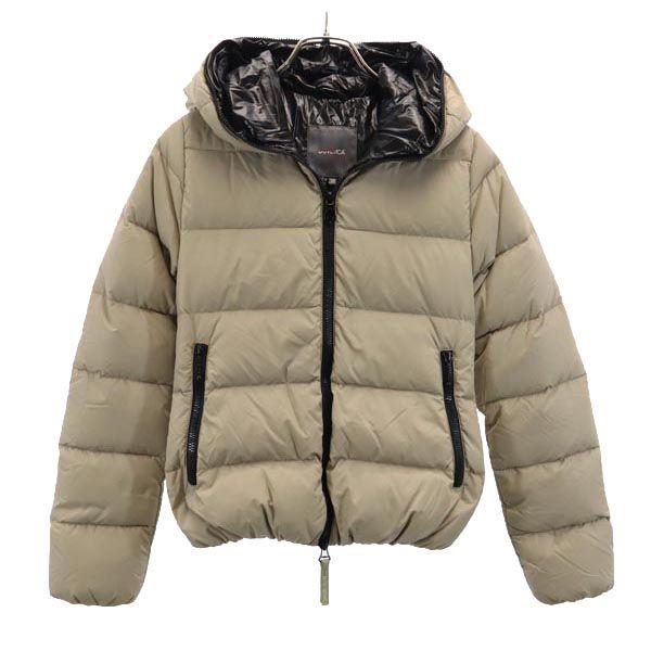 DUVETICA Made In Bulgaria Down Parka 38 Beige ESTERNO-AUBER JACKET Women Used