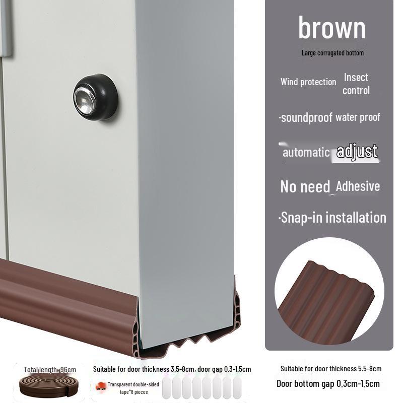 Door Bottom Windproof and Soundproof Sealing Strip