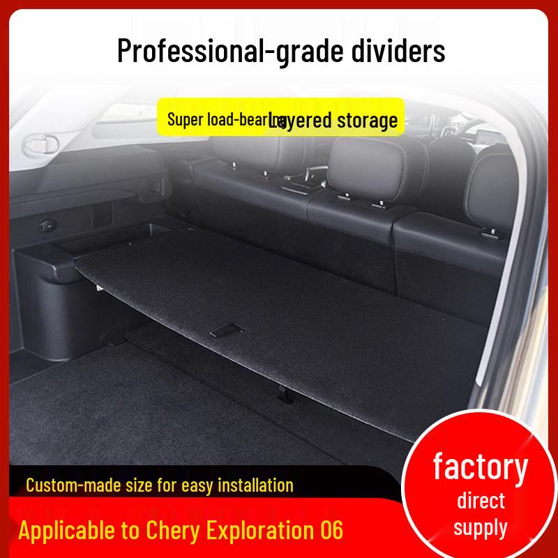 Chery Explore 06 Ladeboden und Stauraumregal für den Kofferraum des Fengyun T6