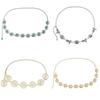Fashion Vintage Oval Craved Metal Waist Chain For Women Retro Style Exquisite Gold Color Plated Belt Female Body Jewelry Gifts