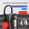 New Wireless Single Ear Bluetooth Headset with Digital Display and Ear Hook, Long Standby, Universal Compatibility.