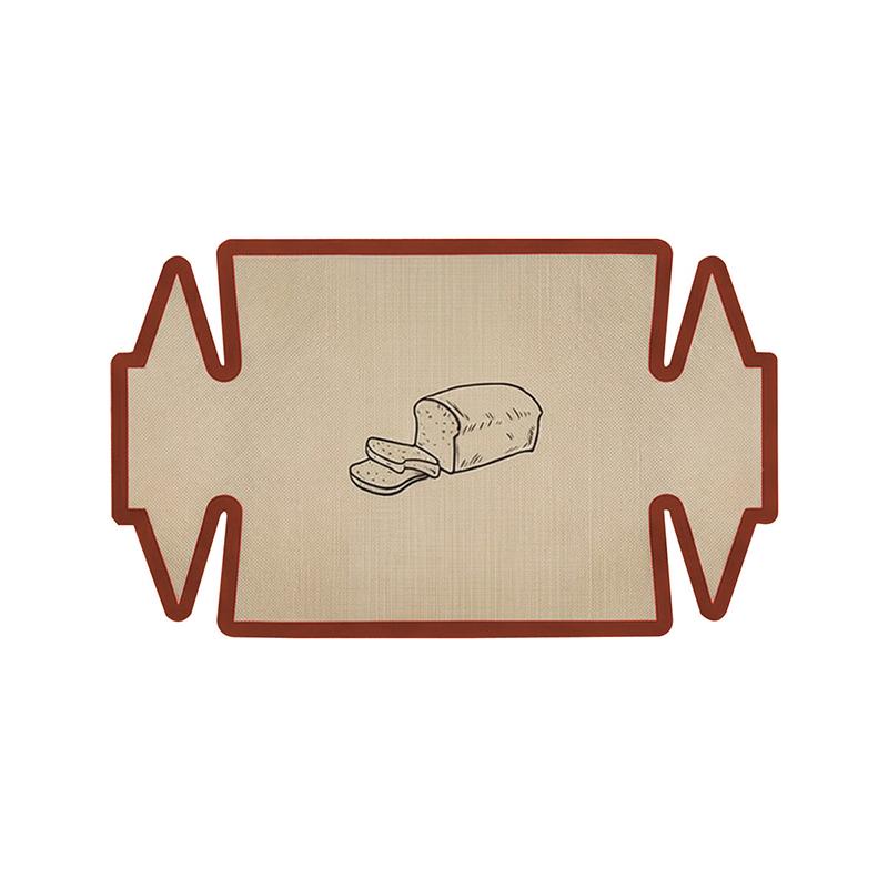 

Reusable Silicone Bread Loaf Pan Liner Bread Baking Mat Non-Stick Dough Transfer Tool Sourdough Sling Fit Loaf Pan Heat Resistan червоний