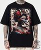 Japanese Geisha T-Shirt: Cotton Blend, Soft Style