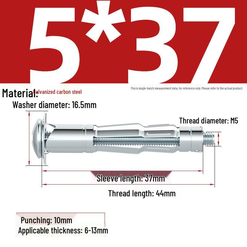 Galvanized Petal Nut Expansion Rivet Screw