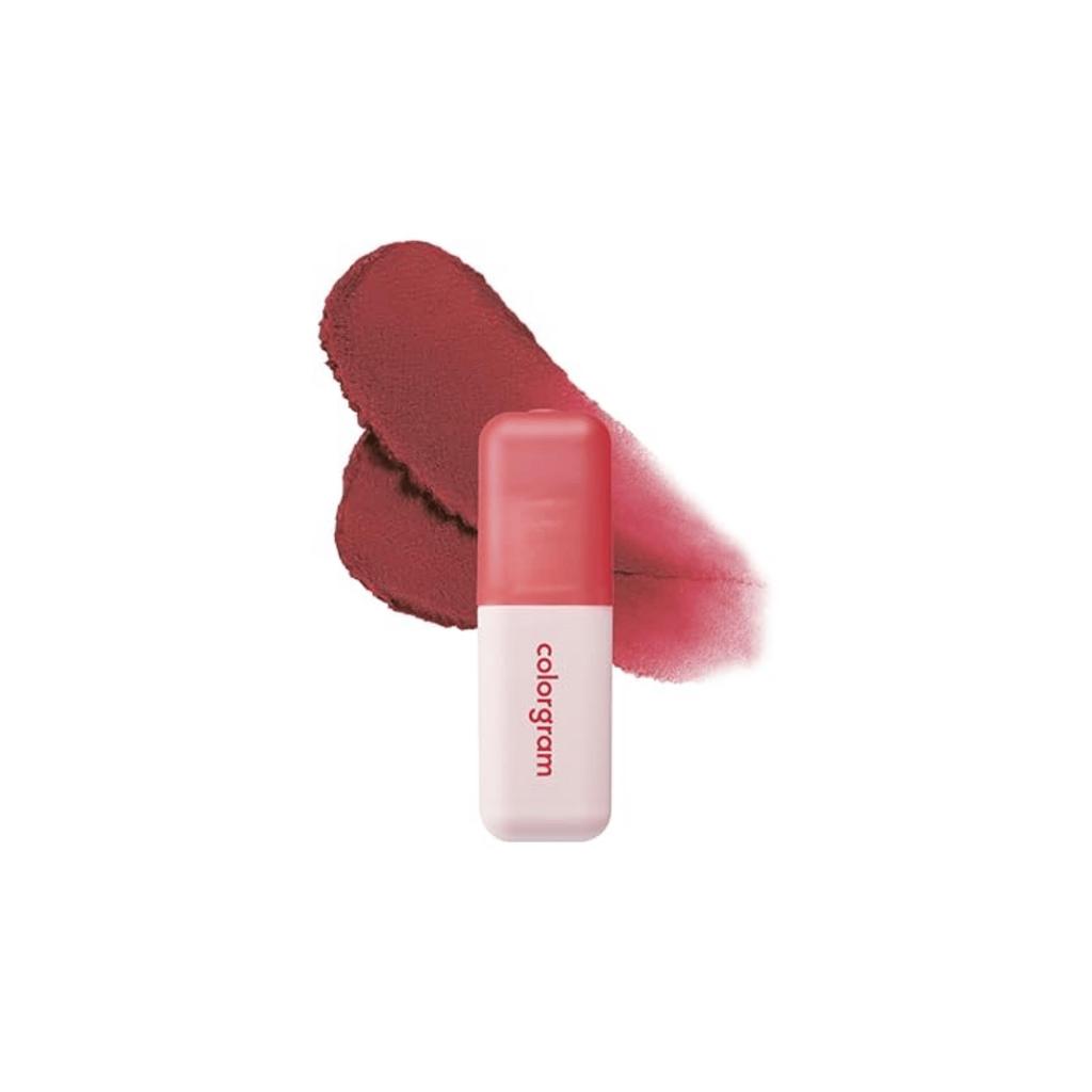 Colorgram Nude Blur Tint #05 Vintage Red 5 g - czerwony satynowy tint do ust