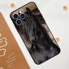 Beautiful Black Horse Phone Case For iPhone 17 Pro Max 14 13 12 11 15 16 Pro Max mini 15 Plus 16e 17 Air Funda