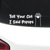 23cm x 9cm Cute Cats Paws Design Decal Waterproof Removable for Cars Motorcycles Laptops Smooth Surfaces No Residues