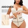 One-piece Waist-lifting and Hip-lifting Underwear Body Shaping Large-size Button-down Zipper Body Shaper
