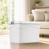 Storage Box with Wheels Dustproof Lid Long-Lasting for Moving