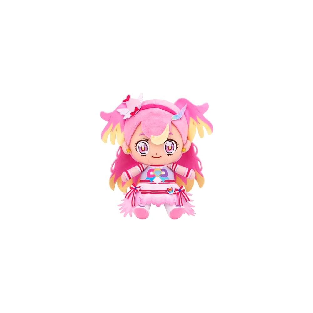 Bandai Wonderful Pretty Cure Cure Friends Plush Toy Cure Wonderful Diamond Ribbon Style