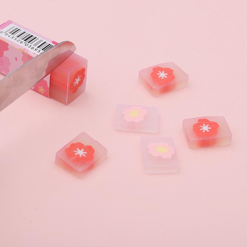 Kreativer Fruchtgelee Radiergummi - Sauber, Krümelfrei, Perfekt für Schüler