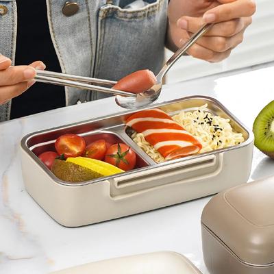 Leakproof Thermal Lunch Box 304 Stainless Steel Insulation Microwave Portable Multifunction Hermetic Bento Boxes Food Container