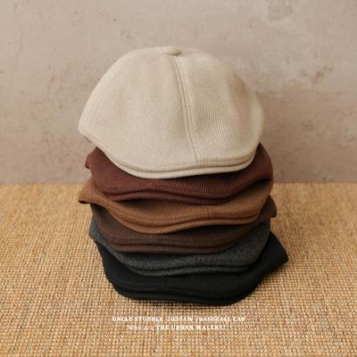 Forward Hat Retro and Versatile for Both Men and Women Artistic Painter Hat British Style Headshot Newsboy Hat