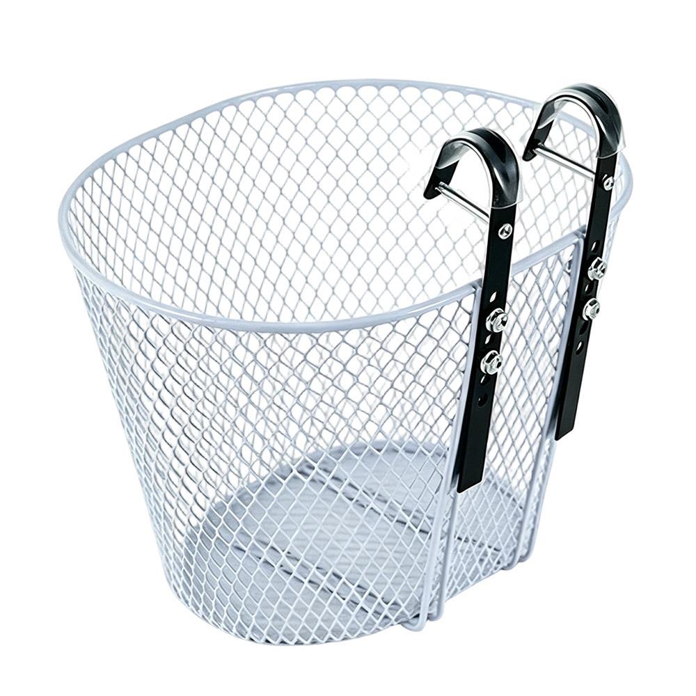 Easy to Install Mesh Storage Bike Basket Universal Metal Hanging Basket Outdoor Cycling Basket