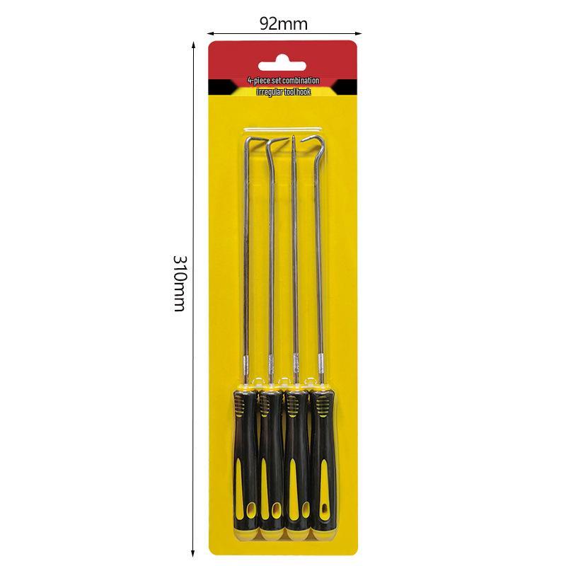 Sofort verfügbar 4-teiliges Mini-Wellendichtring-Haken & Dichtungsentferner-Werkzeugset