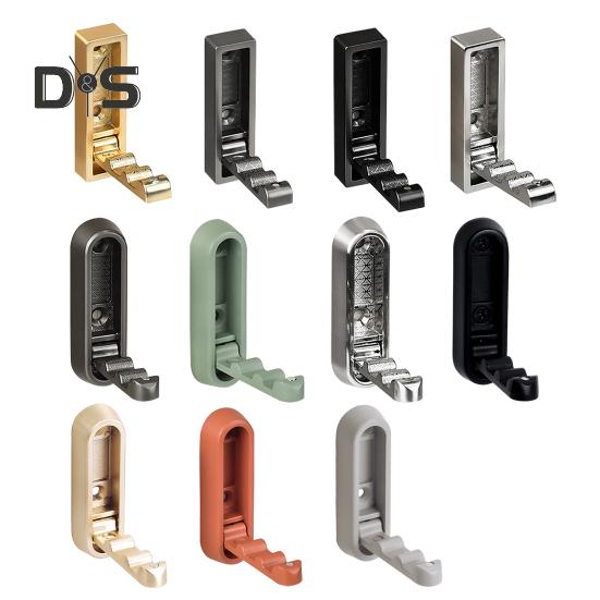 Folding Wall Hook Coat Hanger Sturdy Construction Strong Load-bearing Easy To Install 90-degree Swivel Heavy Duty Wall Hook