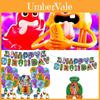Garten Of Banban Party Supplies For Memorable Celebrations Happy Birthday Banner, Cake Toppers, Ribbon Decor